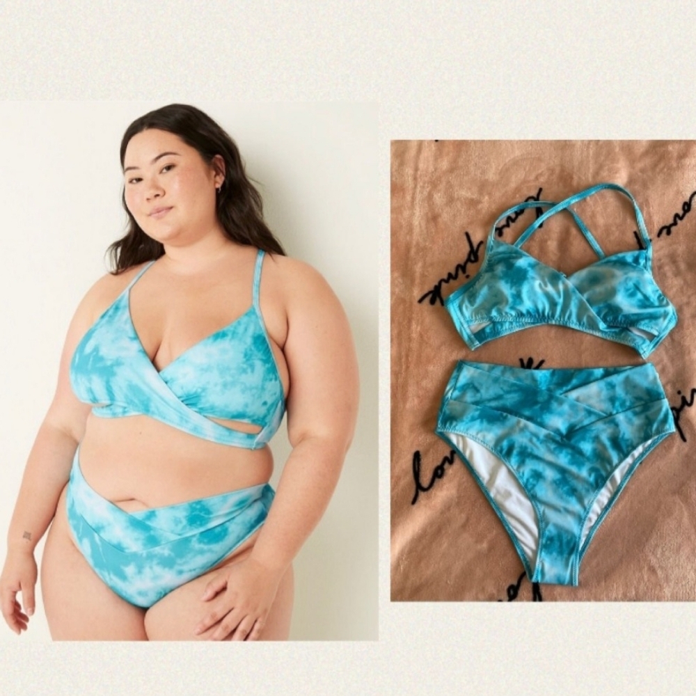 PINK 2-piece Swimsuit (M) New